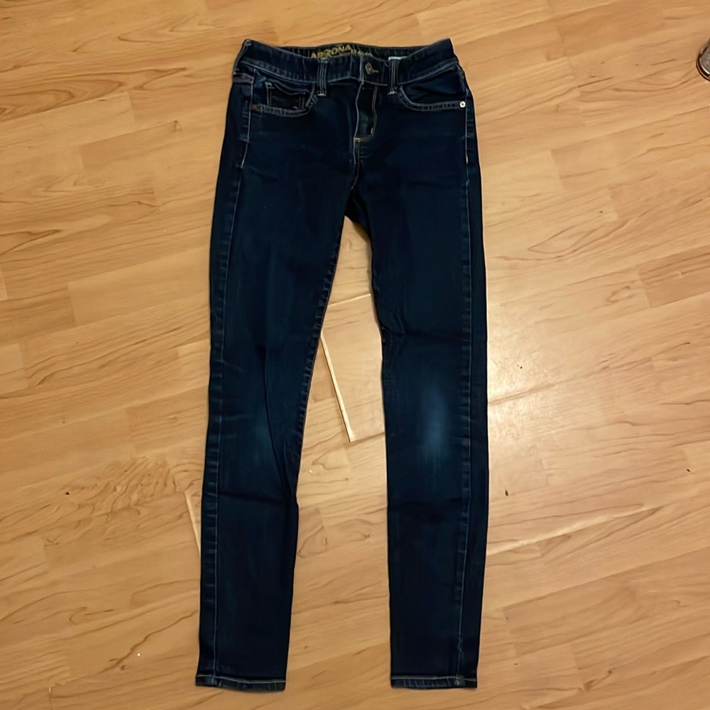 Arizona super skinny dark blue jeans size 2